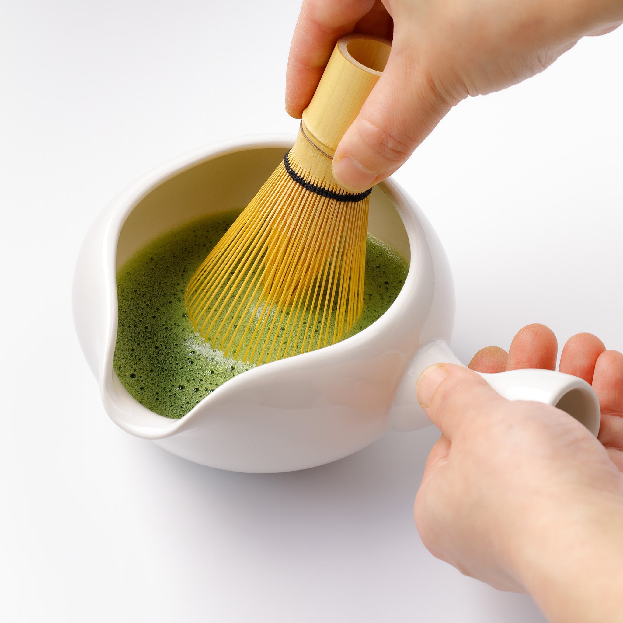 Spout matcha bowl JAPAN MINOWARE 片口碗 美濃焼 - MATCHA STAND MARUNI