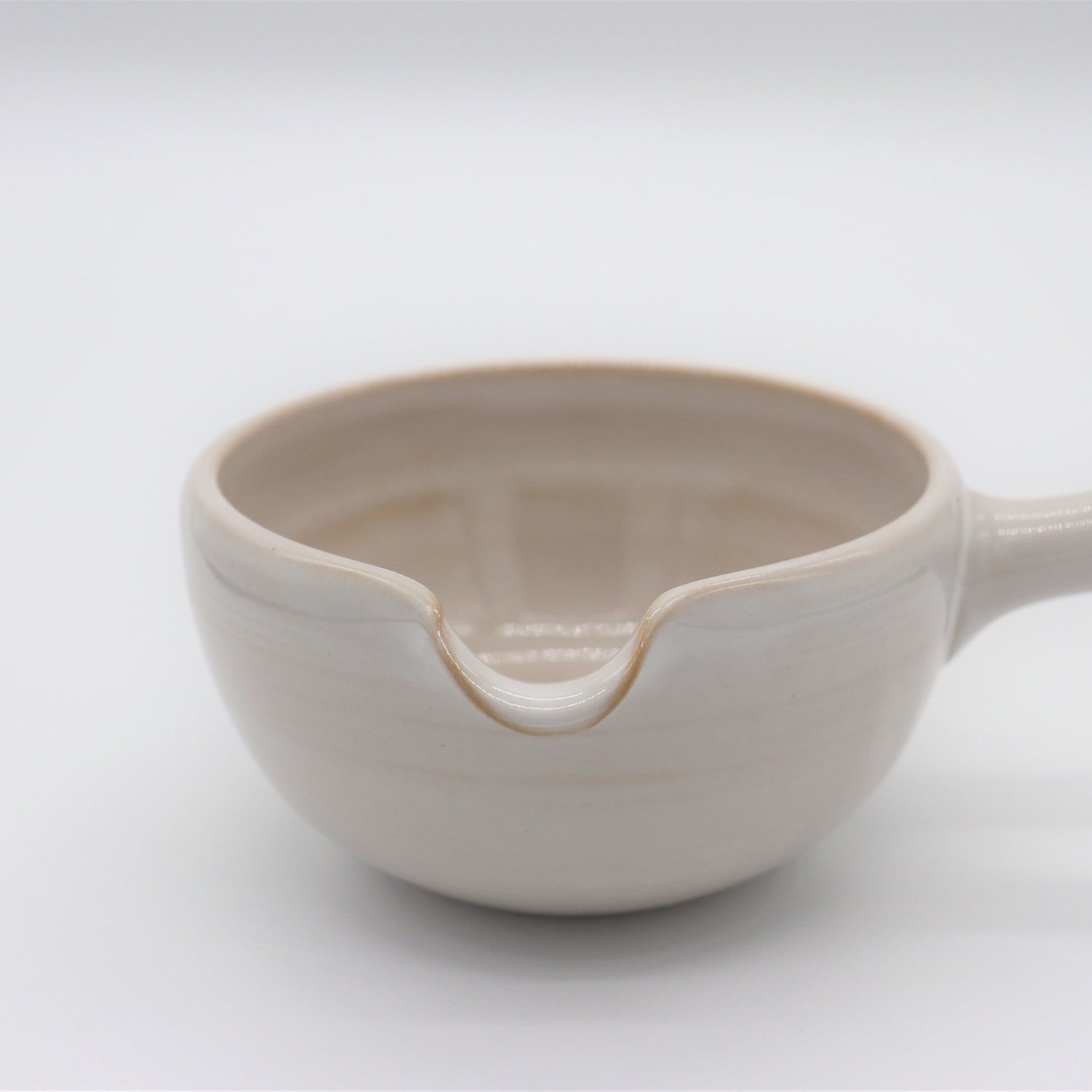Spout matcha bowl JAPAN TOKONAMEWARE 片口碗 常滑焼 - MATCHA STAND MARUNI