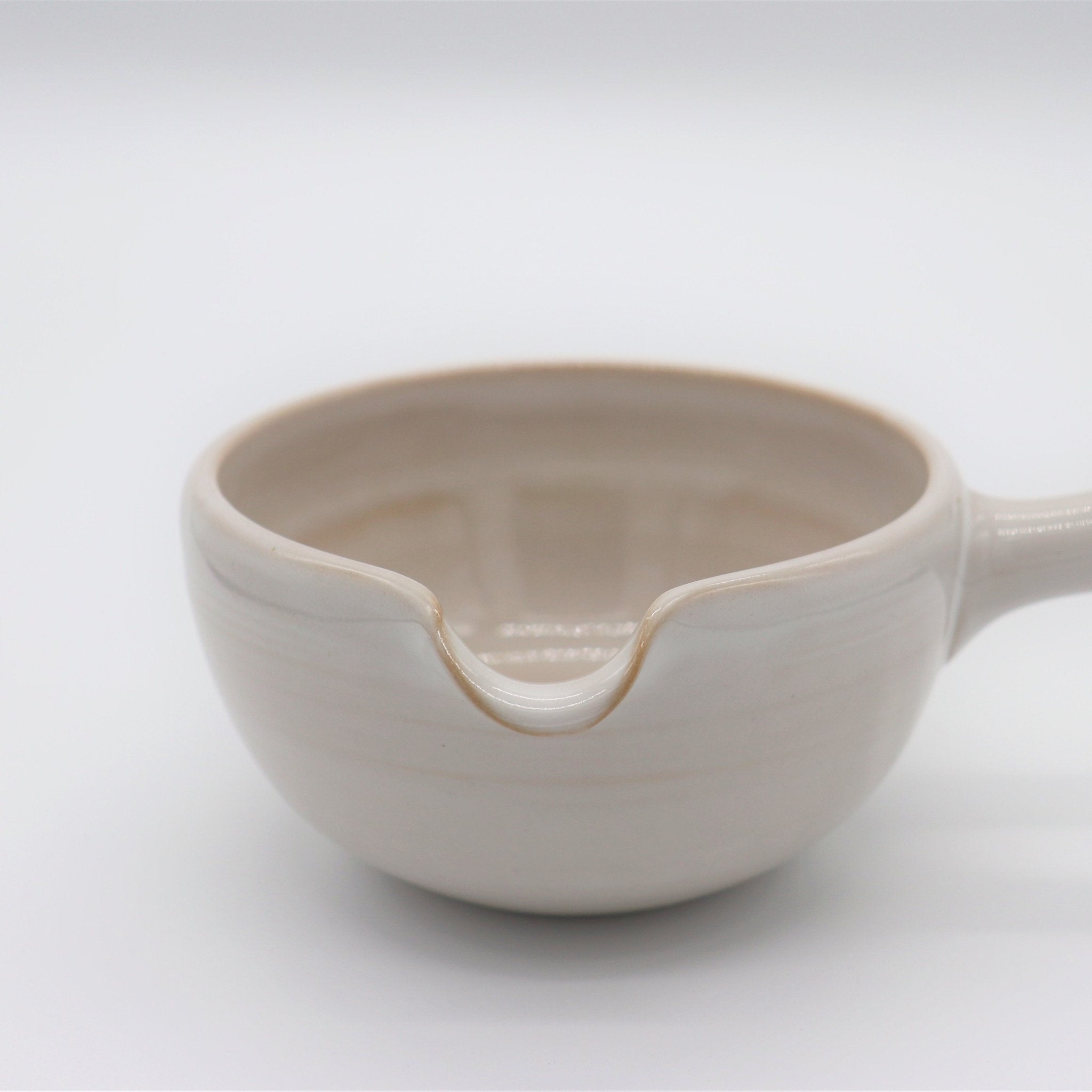 Spout matcha bowl JAPAN TOKONAMEWARE 片口碗 常滑焼 - MATCHA STAND MARUNI